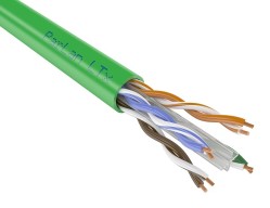 Кабель (провод) витая пара ParLan F/UTP Cat6 PVCLSнг(A)-LSLTx 4х2х0.57 Фото