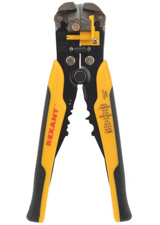 Инструмент для зачистки кабеля 0.2-6.0 мм² и обжима наконечников (ht-766) REXANT Фото