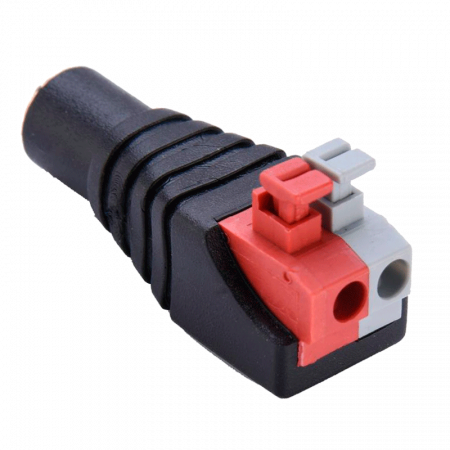 РАЗЪЕМ TS DC гнездо питания с клеммной колодкой, самозажим Фото