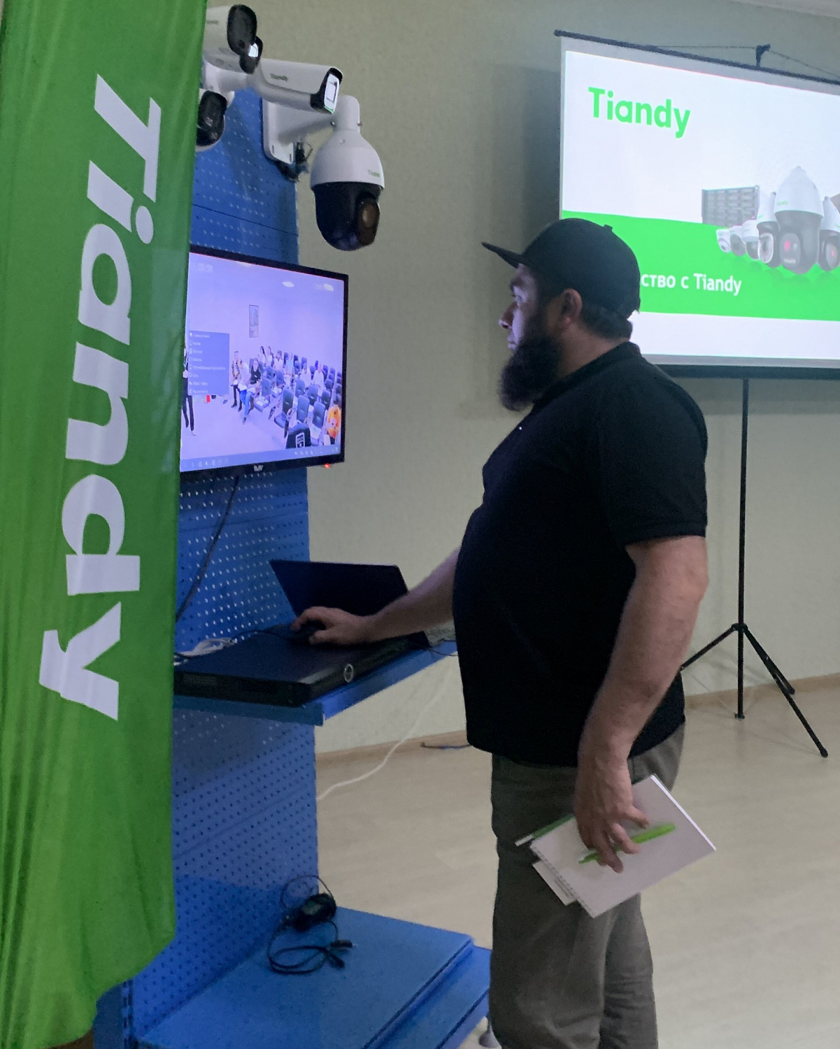 Видеонаблюдение от Tiandy было представлено партнерам RVN-Group в Пятигорске