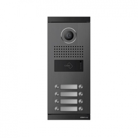 DRC-8ML/RF1 вызывная панель в/д на 8 абонента, врезная с встроенным считывателем карт Фото