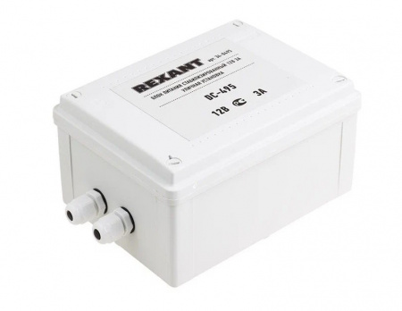 Блок питания стабилизированный 12В, 3А, уличная установка  DC-495 Фото Блок питания стабилизированный 12В, 3А, уличная установка  DC-495 Фото