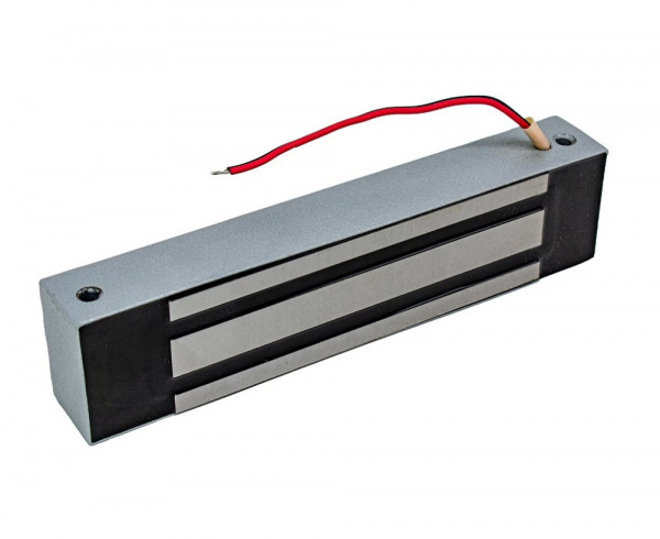 ML-180K Электромагнитный замок с планкой, цвет Серебряный металлик Фото