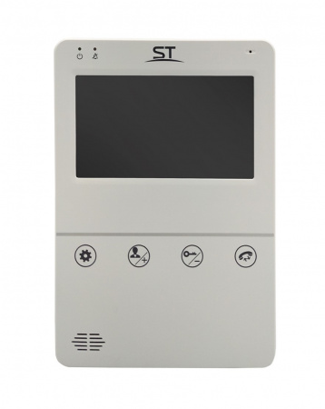 ST-M100/4 (S) БЕЛЫЙ, (версия 2) Монитор домофона цветной Фото