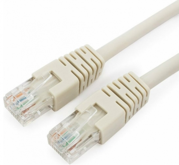 Патч-корд UTP Cablexpert PP6U-0.5M кат.6, 0.5м, литой, многожильный (серый) Фото