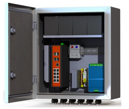 Mastermann 8 УТП 8КУ АКБ 7А Коммутационный термошкаф Фото