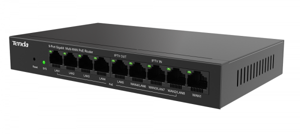 G0-8G-PoE 9-Портовый гигабитный Ethernet-маршрутизатор PoE Фото