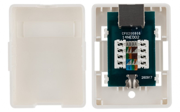 Рoзетка компьютерная внешняя, 1-порт RJ-45 (8P8C), FTP экранированная, категория 6, REXANT Фото Рoзетка компьютерная внешняя, 1-порт RJ-45 (8P8C), FTP экранированная, категория 6, REXANT Фото