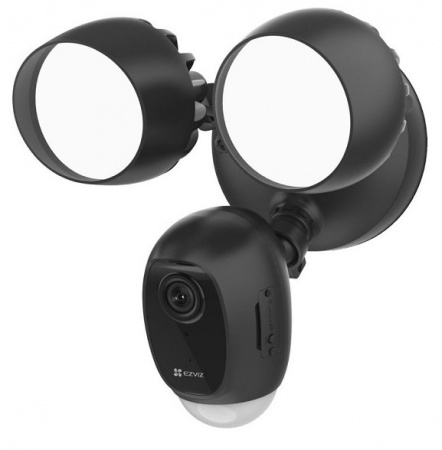 LC1C Black CS-LC1C-A0-1F2WPFRL(2.8mm) 2Мп внешняя Wi-Fi камера IP c сиреной Фото