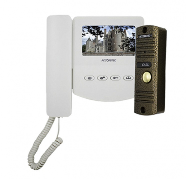 Комплект домофонии AT-home4 WH-BZ Фото Комплект домофонии AT-home4 WH-BZ Фото