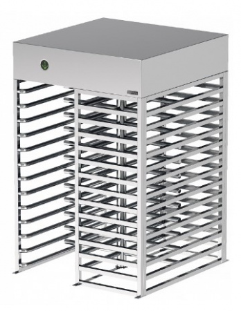 БЛОКПОСТ РСТ 800 ПОЛНОРОСТОВОЙ роторный Турникет Фото