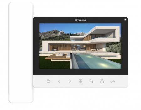 Монитор видеодомофона LOKI HD SE (White) Фото