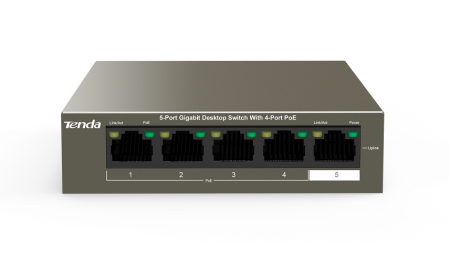 TEG1105P-4-63W 5-портовый гигабитный настольный коммутатор с 4 портами PoE Фото
