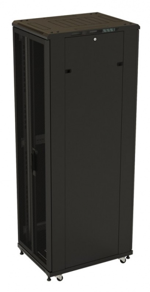 Hyperline TTB-4781-DD-RAL9004 Шкаф напольный 19-дюймовый, 47U, 2277x800х1000 мм (ВхШхГ) Фото