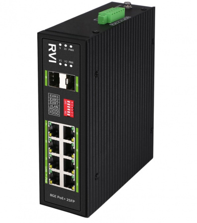 RVi-1NSI8GP-2S Неуправляемый сетевой коммутатор Фото