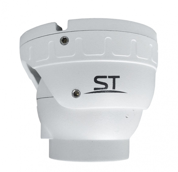 ST-S2501 БЕЛАЯ (2,8mm) 2Mp Уличная купольная IP-камера с ИК подсветкой до 25 м Фото