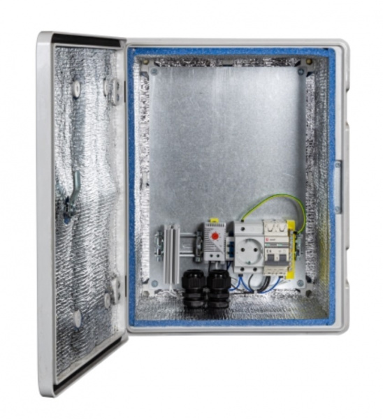 Монтажный шкаф Mastermann-Пластик-2УТ+ Фото