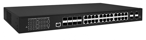 NS-SW-24GХ8G4G10-PL Управляемый L3 PoE коммутатор Фото