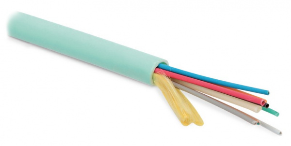 Кабель волоконно-оптический FO-MB-IN-503-48-LSZH-AQ Hyperline 50/125 (OM3) многомодовый, 48 волокон Фото