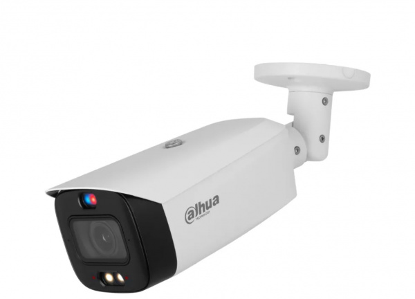 DH-IPC-HFW3449T1P-ZAS-PV-S5 Уличная цилиндрическая IP-видеокамера Full-color с ИИ и активным сдерживанием 4Мп (2.7~13,5мм) Фото