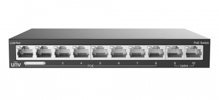 NSW2020-10T-LPOE-IN 10-портовый неуправляемый PoE коммутатор  Фото