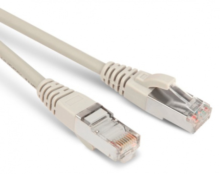 Hyperline PC-LPM-STP-RJ45-RJ45-C5e-3M-LSZH-GY Патч-корд F/UTP, экранированный, Cat.5e, LSZH, 3 м Фото