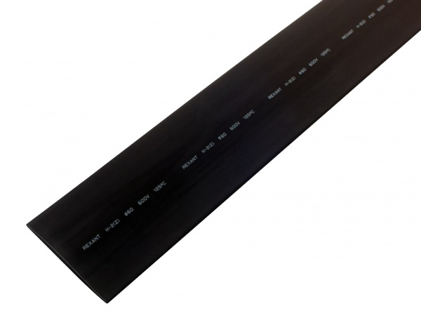 Трубка термоусаживаемая ТУТнг-LS (2:1)-60/30 черная REXANT Фото