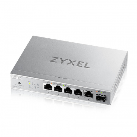 XMG-105, 5-Port 2.5G Unmanaged Switch with 10G Uplink 5-портовый мультигигабитный 2.5G коммутатор с 10G аплинком Фото
