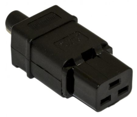 Hyperline CON-IEC320C19 Разъем IEC 60320 C19 220В 16A на кабель Фото