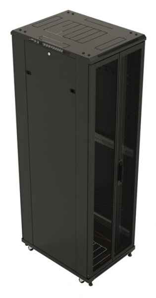 Hyperline TTB-4781-DD-RAL9004 Шкаф напольный 19-дюймовый, 47U, 2277x800х1000 мм (ВхШхГ) Фото