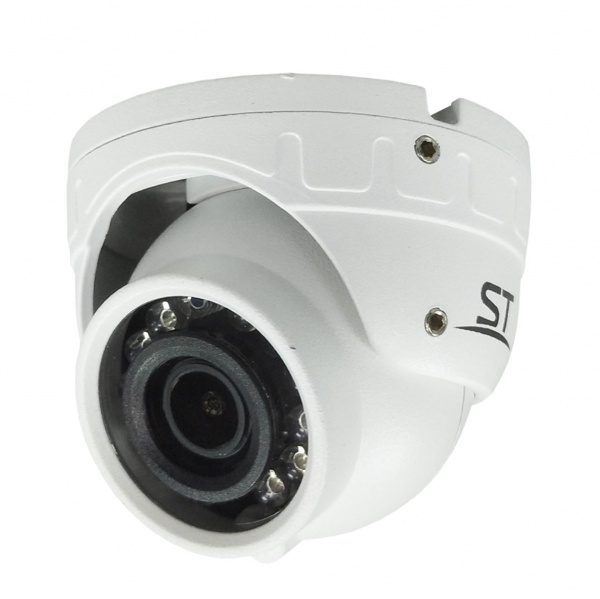 ST-S2501 POE БЕЛАЯ (2,8mm) 2Mp Уличная купольная IP-камера с ИК подсветкой до 25 м Фото