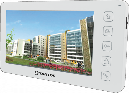 Prime (white) XL Монитор цветного видеодомофона 7 дюймов Фото