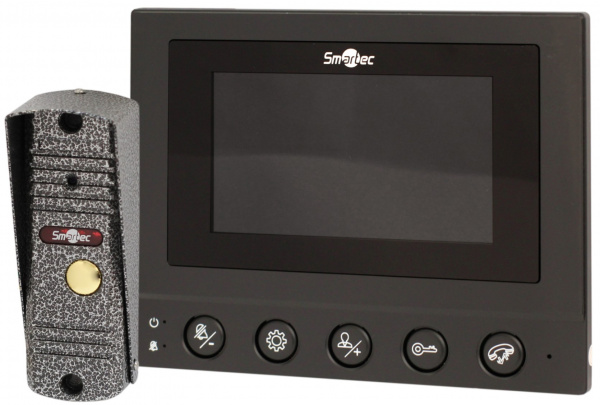 ST-MS604S-BK Комплект видеофона Smartec Фото ST-MS604S-BK Комплект видеофона Smartec Фото