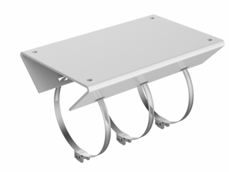 DS-1684ZJ Крепление на столб, белое Фото