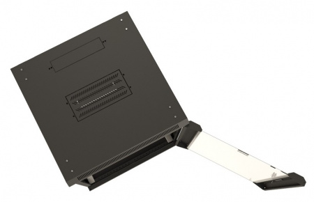 Hyperline TWB-2266-GP-RAL9004 Шкаф настенный 19-дюймовый (19