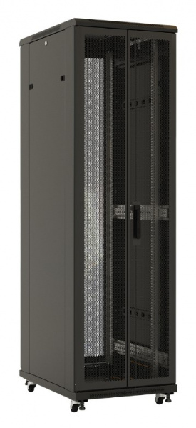 Hyperline TTB-4761-DD-RAL9004 Шкаф напольный 19-дюймовый, 47U, 2277x600х1000 мм (ВхШхГ) Фото