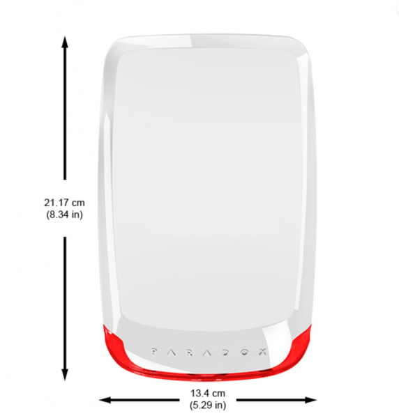 SR230 Сирена беспроводная уличная с интегрированным стробоскопом Фото SR230 Сирена беспроводная уличная с интегрированным стробоскопом Фото