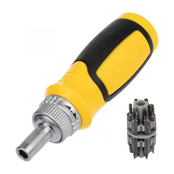 Набор 13 предметов с реверсивной отверткой REXANT Фото