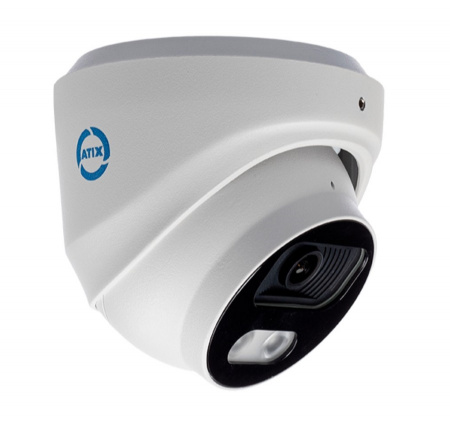AT-NC-3E8M-2.8/M (12I) 8Мп уличная купольная  IP-камера с ИК подсветкой до 30м и встроенным микрофоном Фото