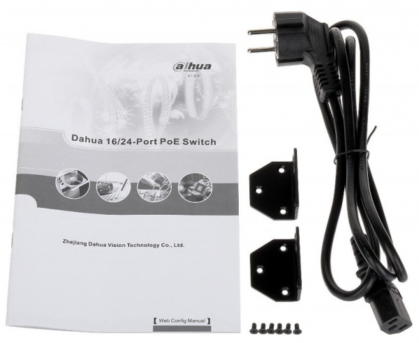 DH-PFS4226-24ET-360 24-портовый управляемый коммутатор с РоЕ, уровень L2 Фото