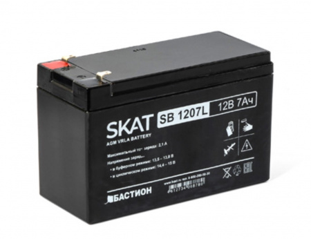 SKAT SB 1207L Аккумулятор свинцово-кислотный Фото