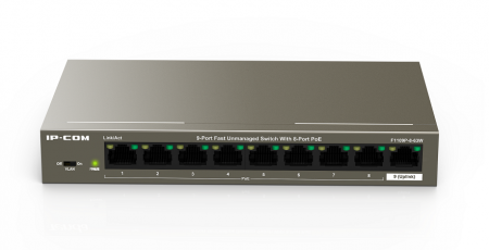 F1109P-8-63W Неуправляемый 9-портовый коммутатор Фото