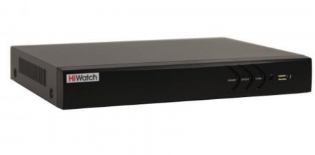 DS-H216UA(B) 16-ти канальный гибридный HD-TVI регистратор c технологией AoC для аналоговых камер Фото