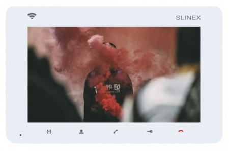 SM-07N Cloud White Монитор домофона цветной Фото SM-07N Cloud White Монитор домофона цветной Фото