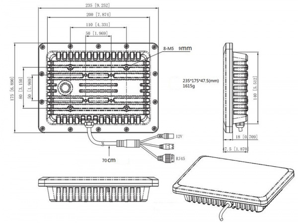 STDM-103A Высокоточные микроволновые детекторы Фото