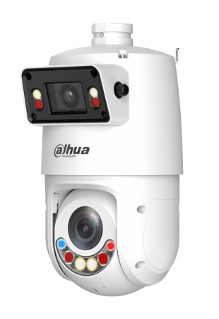 DH-SDT4E225-4F-GB-A-PV1-0280-S2 Уличная купольная PTZ IP-видеокамера с панорамным модулем, активным сдерживанием и ИИ 4Мп Фото