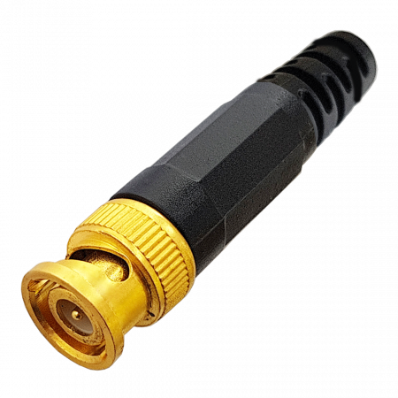 РАЗЪЕМ TS BNC штекер под винт, пластик Фото