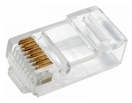 Джек RJ-45 8P8C CAT 5e REXANT под витую пару, UTP Фото