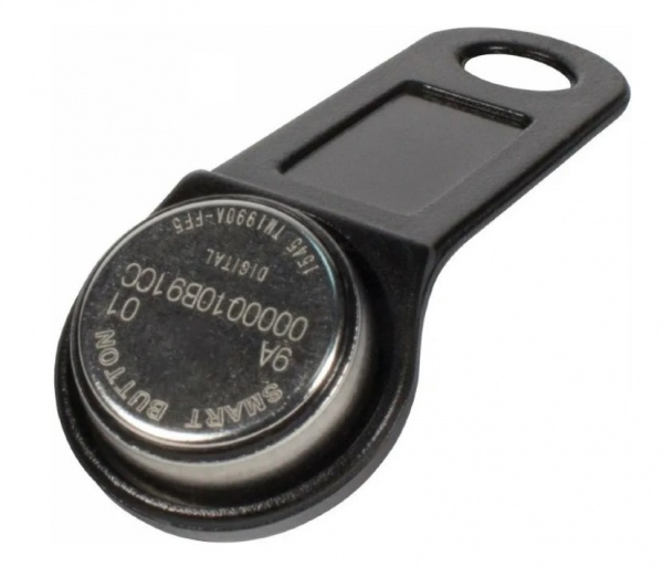 DS-1990A iButton (черный) Ключ с пластиковым держателем Фото DS-1990A iButton (черный) Ключ с пластиковым держателем Фото