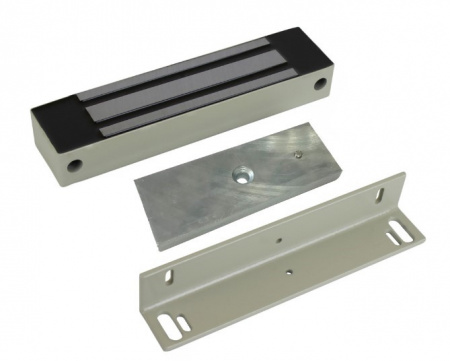 ML-350N Замок электромагнитный с уголком (серый) Фото